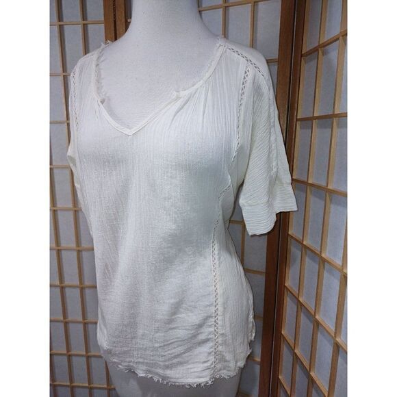 Ellison Sm Gauzy Boho Blouse - Picture 1 of 16
